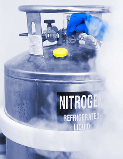 Khí nitơ lỏng
